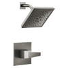 T14243-KS-PR Trillian 14 Series H2Okinetic Shower Only Trim, Lumicoat Black Stainless