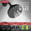 T17235-BL SAYLOR Monitor 17 Series Shower Trim, Matte Black
