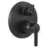 T24959-BL Trinsic Contemporary Monitor 14 Series Valve Trim with 6-Setting Integrated Diverter, Matte Black