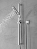 51799-PR Universal Showering Components H2Okinetic 3-Setting Slide Bar Hand Shower, Lumicoat Chrome