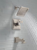 T17451-SS-WE Dryden Monitor 17 Series Tub & Shower Trim, Stainless