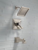 T17451-SS-WE Dryden Monitor 17 Series Tub & Shower Trim, Stainless