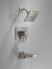 T17499-SS-PR Pivotal Monitor 17 Series H2Okinetic Tub and Shower Trim, Lumicoat Stainless