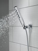 55140-PR Universal Showering Components H2OKinetic Hand Shower 1.75 GPM Wall-Mount 4S, Lumicoat Chrome