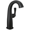 677-BL-DST Stryke 6.63-in x 4.31-in x 9.50-in Single Handle Mid-Height Bathroom Faucet, Matte Black
