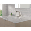5766-SS-PR-LPU-DST Stryke 6.56-in x 6.00-in x 6.88-in Single Handle Bathroom Faucet, Lumicoat Stainless