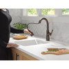 9979TL-RB-DST Coranto 9.06-in x 4.63-in x 14.38-in Touch2O Bar and Prep Faucet with Touchless Technology, Venetian Bronze