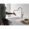 9678TL-SP-DST Leland 9.13-in x 3.50-in x 14.56-in Touch2O Bar and Prep Faucet with Touchless Technology, Spotshield Stainless