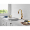 9678TL-CZ-DST Leland 9.13-in x 3.50-in x 14.56-in Touch2O Bar and Prep Faucet with Touchless Technology, Champagne Bronze