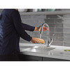 9678TL-AR-DST Leland 9.13-in x 3.50-in x 14.56-in Touch2O Bar and Prep Faucet with Touchless Technology, Arctic Stainless