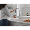 9184TL-AR-PR-DST Renaldi 11.56-in x 2.81-in x 17.00-in Touch2O Kitchen Faucet with Touchless Technology, Lumicoat Arctic Stainless