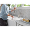 9178TL-SP-DST Leland 11.63-in x 10.75-in x 15.38-in Touch2O Kitchen Faucet with Touchless Technology, Spotshield Stainless