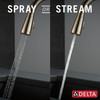 9113T-CZ-DST Essa 1.25-in x 10.75-in x 16.00-in Single-Handle Pull-Down Kitchen Faucet with Touch2O Technology, Champagne Bronze