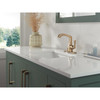 576-CZ-PR-LPU-DST Stryke 6.56-in x 6.00-in x 6.88-in Single Handle Bathroom Faucet, Lumicoat Champagne Bronze