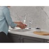 9984TL-PR-DST Renaldi 8.81-in x 2.81-in x 15.00-in Touch2O Bar and Prep Faucet with Touchless Technology, Lumicoat Chrome