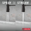 9613-RB-DST Essa 11.50-in x 4.13-in x 19.38-in Single-Handle Pull-Down Spring Kitchen Faucet, Venetian Bronze
