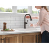 9184TL-RB-DST Renaldi 11.56-in x 2.81-in x 17.00-in Touch2O Kitchen Faucet with Touchless Technology, Venetian Bronze