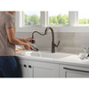 9179TL-RB-DST Coranto 11.56-in x 10.75-in x 15.63-in Touch2O Kitchen Faucet with Touchless Technology, Venetian Bronze
