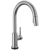 9159TLV-AR-DST Trinsic 11.38-in x 4.19-in x 16.19-in VoiceIQ Kitchen Faucet with Touch2O with Touchless Technology, Arctic Stainless