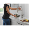 9659TL-KS-DST Trinsic 11.50-in x 4.19-in x 20.44-in Touch2O Kitchen Faucet with Touchless Technology, Black Stainless