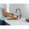 9959TL-KS-DST Trinsic 8.38-in x 4.19-in x 13.50-in Touch2O Bar and Prep Faucet with Touchless Technology, Black Stainless
