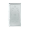 Sterling 1507D-36S 31-1/4-in to 36-in Framed Pivot Shower Door in Silver