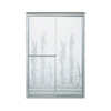 Sterling 5975-48S-G25 Deluxe 43.875 To 48.875-In X 70-In Framed Sliding Alcove Shower Door With Creekside Glass