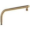 RP100816CZPR Universal Showering Components Round Overhead Shower Arm, Lumicoat Champagne Bronze