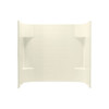 56.25-in x 60-in x 31.25-in Vikrell Shower Wall Surround Side and Back Panels in Biscuit