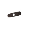 10-in Euro Escutcheon in Oil Rubbed Bronze
