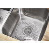 Stainless Steel Double Equal Kitchen Sink 32-in W x 18-in L in Luster