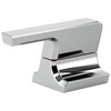H299 Pivotal Metal Lever Handle Set 2H Bathroom, Chrome