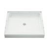72101100-0 Shower Base 34-in L x 36-in W with Center Drain in White