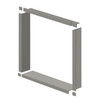 WTBK487-40 Prodigy 48-in x 48-in x 7.5-in Window Trim, Dark Grey