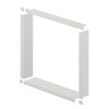 WTBK487-39 Expressions 48-in x 48-in x 7.5-in Window Trim, Grey