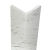 OCT962-47 Saramar 1.87-in x 1.87-in x 96-in Outside Corner Trim, White Venito