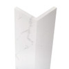 OCT962-181 Lusso 1.87-in x 1.87-in x 96-in Outside Corner Trim, Palladio White