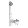 60-in x 30-in Bathtub, Walls and Door Kit, in Biscuit/Chrome with Clear Glass