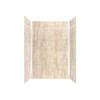 PPWKX60368412-62 Prodigy Plus 60-in x 36-in x 84/12-in Shower Wall Kit, Aztec (8-in x 16-in Horizontal Tile Pattern with Stone Color)