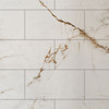 PPWKX60367224-63 Prodigy Plus 60-in x 36-in x 72/24-in Shower Wall Kit, Lustrous Gold (8-in x 16-in Horizontal Tile Pattern with Stone Color)