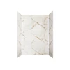 PPWK603696-63 Prodigy Plus 60-in x 36-in x 96-in Shower Wall Kit, Lustrous Gold (8-in x 16-in Horizontal Tile Pattern with Stone Color)