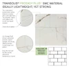 PPWK603696-63 Prodigy Plus 60-in x 36-in x 96-in Shower Wall Kit, Lustrous Gold (8-in x 16-in Horizontal Tile Pattern with Stone Color)