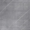 PPWK603696-59 Prodigy Plus 60-in x 36-in x 96-in Shower Wall Kit, Ashy Grey (8-in x 16-in Horizontal Tile Pattern with Stone Color)