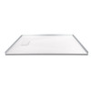 FZSR6036-31 Trimslate 60-in x 36-in Zero Threshold Tub Replacement Shower Base with End Drain, White
