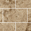 32-in x 60-in x 75-in Solid Surface Left-Hand Alcove Shower Kit in Sand Mountain