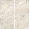 36-in x 36-in x 96-in Solid Surface Alcove Shower Kit with Extension in Silver Mocha