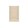 30-in x 60-in x 99-in Solid Surface Left-Hand Alcove Shower Kit with Extension in Matrix Khaki