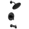 Moen T3003EPBL Posi-Temp(R) tub/shower, Matte black