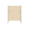 60-in x 36-in x 72-in Solid Surface Shower Wall Surround in Sea Shore
