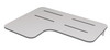 26 in. x 22.5 in. Right Hand L-Shaped Transfer Style Shower Seat, White, LTSSS3023R